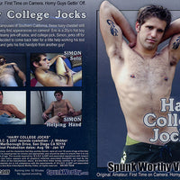 Hairy College Jocks Spunk Worthy - Gay Sealed DVD - Added 9/15