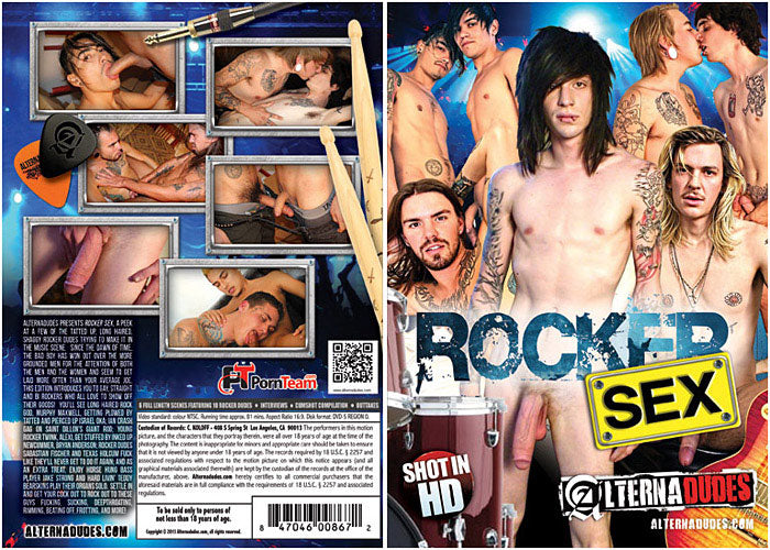 Rocker Sex 1 Alterna Dudes - Gay Sealed DVD - Added 9/15