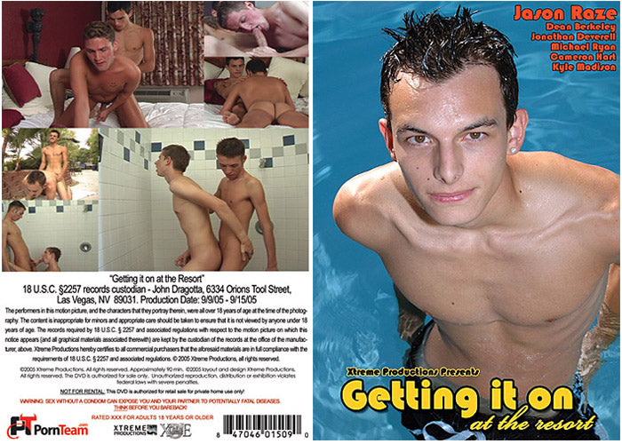 Getting It On At The Resort Xtreme - Gay Sealed DVD Active, Still in Production