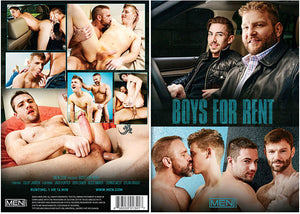 Boys For Rent Men.com - Gay Sealed DVD (Active DVD, Still in Print) December Special