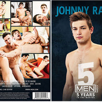 Johnny Rapid: 5 Years In The Making Men.com - Gay Sealed DVD - Added 9/15