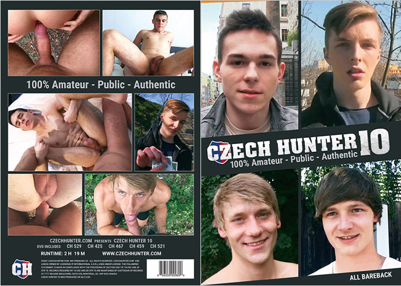 Czech Hunter 10 Czech Hunter - Gay Sealed DVD - Added 9/15