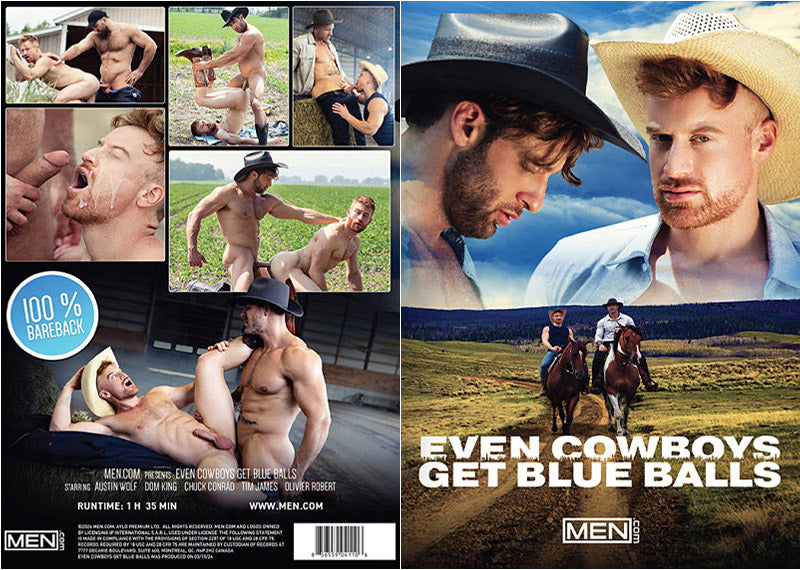 Even Cowboys Get Blue Balls MEN.com Sealed DVD - Added 9/15