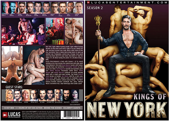 Kings Of New York Season 2 Lucas Ent - Gay Sealed DVD - Added 9/15