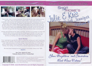 Julie & Kris With Jennifer 3 Shot At Home - Amateur Sealed DVD Discontinued