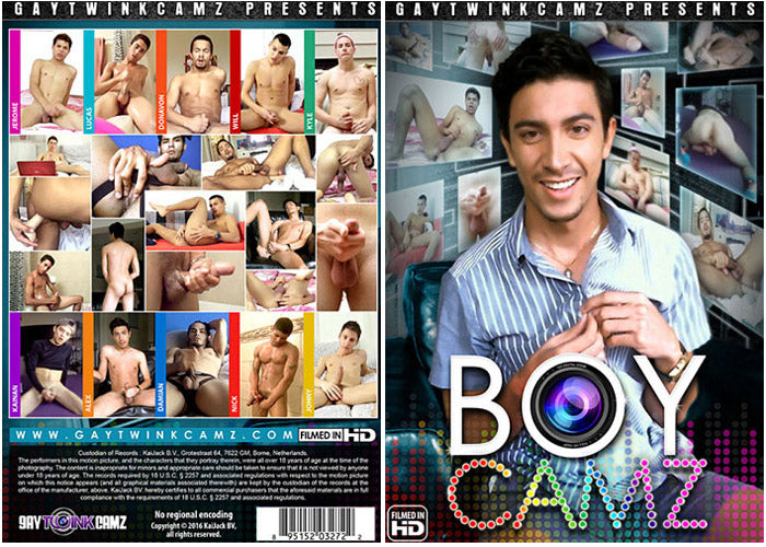 Boy Camz Gay Mix Sealed DVD Active, Still in Production