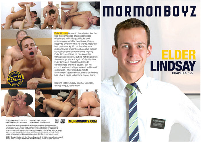 Elder Lindsay Missionary Boyz - Gay Sealed DVD - Added 9/15