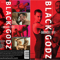 Black Godz 1 Bareback Network - Gay Sealed DVD (Active DVD, Still in Print) December Special