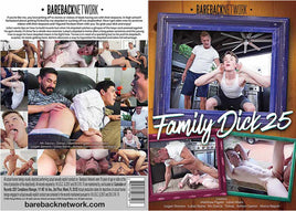 Family Dick 25 Bareback Network - Gay Sealed DVD