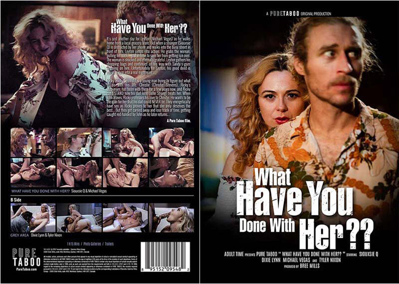 What Have You Done With Her Pure Taboo - Feature Sealed DVD January Special