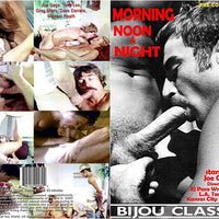 Morning Noon & Night Bijou - Classic Gay Sealed DVD Active, Still in Production