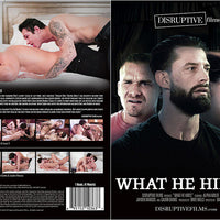 What He Hides Disruptive - Gay Sealed DVD - Active Still in Production