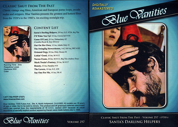 Peepshow Loops 257: 1970's Blue Vanities - Classic Sealed DVD January Special