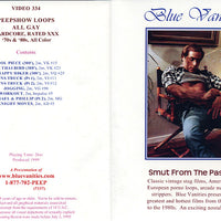 Gay Peepshow Loops 334: 1970's & 80's Blue Vanities - Classic Sealed DVD January Special