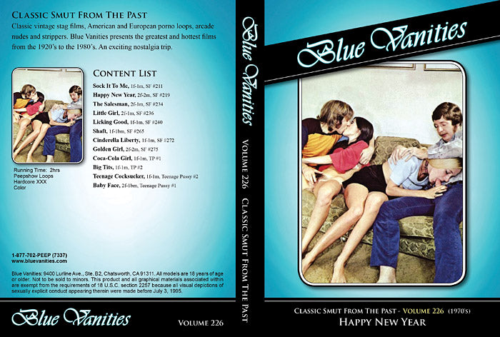 Peepshow Loops 226: 1970's Blue Vanities - Classic Sealed DVD January Special