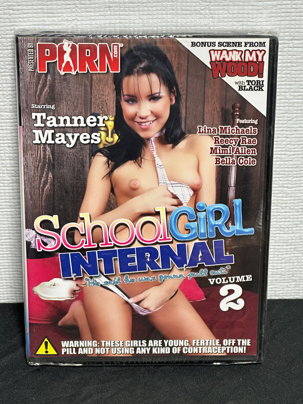 School Girl Internal 2 - Porn.com Sealed DVD (Store Credit for this title $75 New/Sealed, $15 Like New/Opened, Email Us)