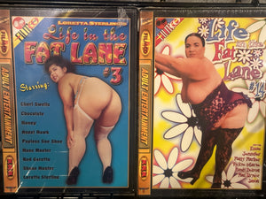 (2 Pack) Life in the Fat Lane #3 and #14 Sealed DVDs - Discontinued (Rare)  BBW